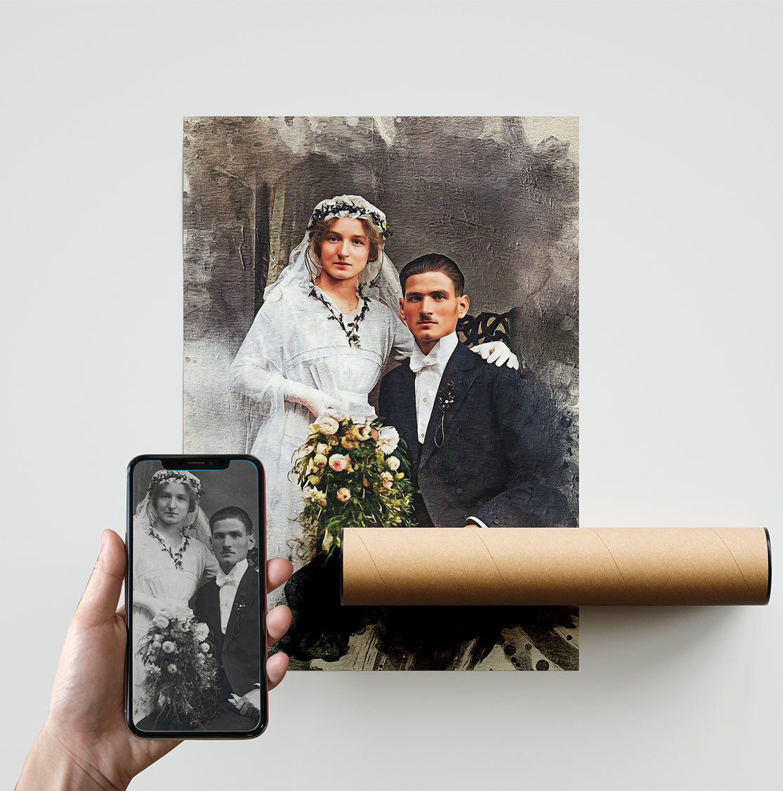 Restored photo Personalized Painting